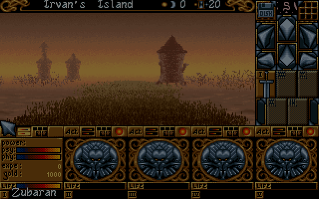 Ishar II - Messengers of Doom [Falcon030] atari screenshot